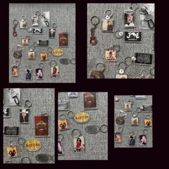 NEW 75+ Country music concert souvenir keychains - Picture 4 of 9